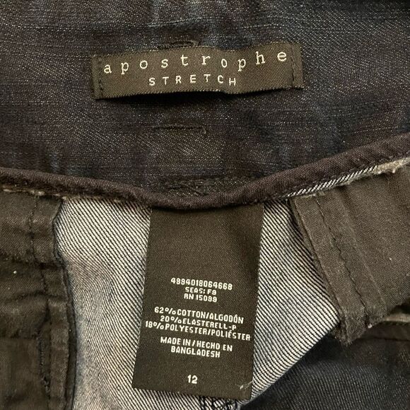 Apostrophe Stretch Denim Skirt size 12 - Picture 3 of 4